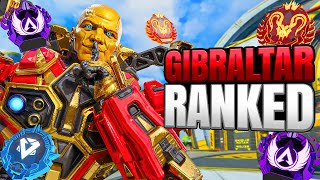 High Level Gibraltar Ranked Gameplay  Apex Legends No Commentary [upl. by Centonze743]