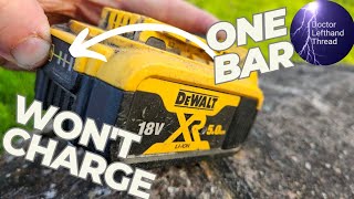 Dewalt Battery wont charge Try This [upl. by Enirolf710]