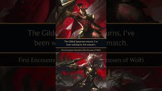 The Chosen of the Wolf Ambessa  Champion Interactions in LoL [upl. by Ohara6]