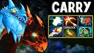 ДЖАКИРО КЕРРИ ДОТА 2  JAKIRO CARRY DOTA 2 [upl. by Anerom]