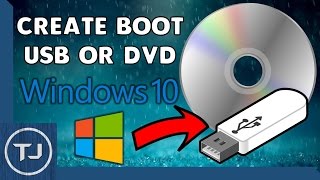 How To Create A Windows 10 Boot USBDVD 2017 Tutorial [upl. by Amieva670]