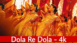 Dola Re Dola 4k Video Song  Devdas  Aishwarya Rai amp Madhuri Dixit [upl. by Adara]