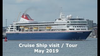 Fred Olsen Cruises Braemar Ship visit tour [upl. by Zielsdorf722]