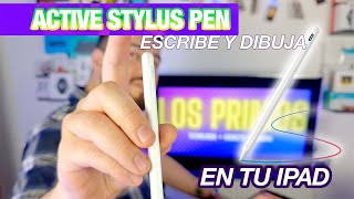 Alternativa MUY ECONÓMICA al APPLE Pencil  Active Stylus Pen [upl. by Rocker]