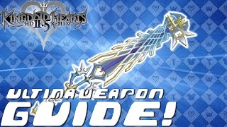 Kingdom Hearts HD 25 ReMIX  COMPLETE GUIDE Ultima Weapon  Item Synthesis  FM Materials KH2 FM [upl. by Bettina]