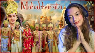 Mahabharat  Title Song Reaction  Hai katha Sangram ki  Star Plus [upl. by Yelhs]