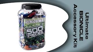 Lets Open Bionicle  8713  ULTIMATE BIONICLE ACCESSORY KIT 500 PIECES [upl. by Oner]