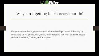 Probiller FAQ 04  Why am I getting biller every month [upl. by Kaehpos817]