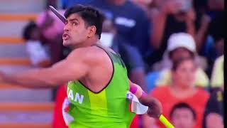 Arshad Nadeem Javelin thrrough Final Commonwealth games 2022 [upl. by Orland833]