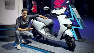 Finally Honda Activa Electric Scooter Launched In Just 69  Range Top Speed amp Price [upl. by Anide]