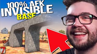 I build a 100 AFK INVISIBLE BASE with NOTHING BUT DIRT  7 Days to Die 10 [upl. by Annawit]