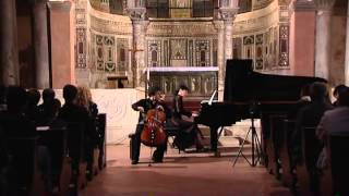 Schubert Arpeggione sonata Umberto Clerici cello Monica Cattarossi piano [upl. by Nitza]