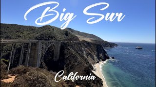 Bixby Creek BridgeBig SurPacific Coast HighwayCalifornia [upl. by Atsillak]