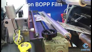 Lamination BOPP Film for Paper and Paperboards Laminate [upl. by Alexandr51]