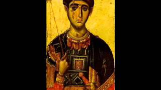 Saint Demetrios apolytikion English subtitles [upl. by Gnivre309]