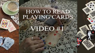 How to Read Playing Cards  Video 1  What You Will Need [upl. by Ailemac]