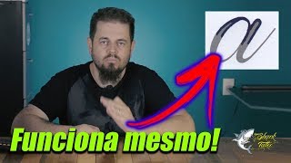 Como melhorar suas tatuagens escritas parte 1  Decalque [upl. by Tnert]