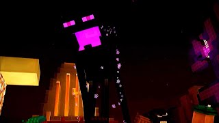 Minecraft Story Mode S2 Giant Enderman sound effects [upl. by Lauder]