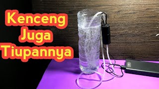 Ini Dia Aerator Pakai Powerbank  TAFFWARE Aerator USB [upl. by Miehar]