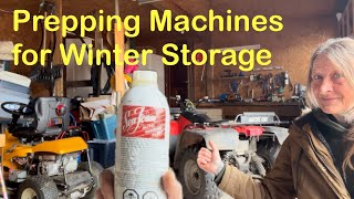 Simple Method to Winterize my Equipment for Cold Storage [upl. by Eceinart]