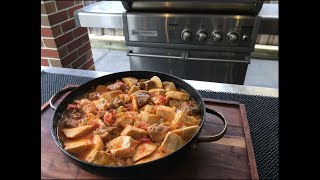 Cypriot Style Kolokasi Taro Stew with pork [upl. by Minetta93]