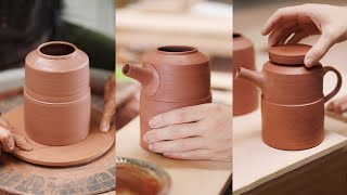 How to Make a Handmade Pottery Teapot — Narrated Version [upl. by Anavahs234]