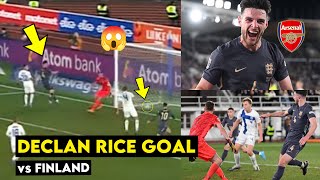 Declan Rice Goal for England Against Finland Brilliant Performance by Declan Rice👏 [upl. by Rakel]