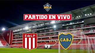 🛑 ESTUDIANTES vs BOCA  ⚽ PARTIDO EN VIVO  FECHA 11 REANUDACIÓN COPA DE LA LIGA  A TODO BOCA 🎙️ [upl. by Atilrahc]