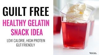 How To Make Homemade Gelatin Cups  Healthy Snack Idea [upl. by Thisbee]