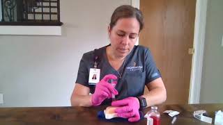 Nightingale College Intramuscular Injection Skill Video [upl. by Cloris]