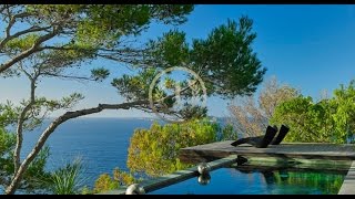 Exceptional seafront villa with amazing sunset  Luxury Villas Ibiza [upl. by Wilow23]