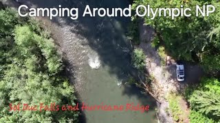 Vanlife in Washington Camping Around Olympic National Park Sol Duc Falls and Hurricane Ridge [upl. by Valma]