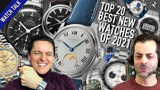 Our 20 Favorite New Watches Of 2021 Seiko Omega Tudor Rolex amp More [upl. by Ttevi]