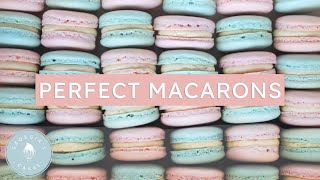 How To Make Macarons The Only Recipe Youll Ever Need  Georgias Cakes [upl. by Aihsia]