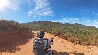 Uncut 360 video  Off road 2023 CB500X Part 1 [upl. by Idnyc526]