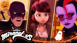 🎃 HALLOWEEN  COMPILACIÓN 2023 👻🦋  Miraculous  Las Aventuras de Ladybug [upl. by Soo]