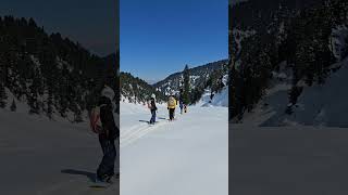 winter wintersport snowboarding snowskiing ski skiinginindia gulmarg snowbording snow [upl. by Wilda]