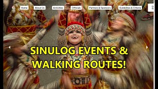 SINULOG FESTIVAL EVENTS SCHEDULE PARADE amp WALKING ROUTES [upl. by Bull]