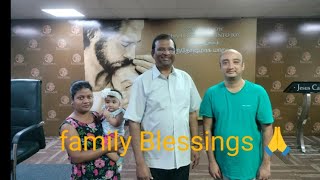 BlessingsPaul DinakaranChennai prayer towerfamily blessings [upl. by Yralam]