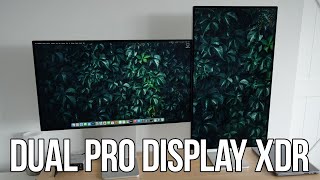 Dual Pro Display XDR  Are They Worth it [upl. by Esserac]