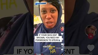 Unhinged Woke Woman Says Whites Need Permission To Talk [upl. by Giavani211]