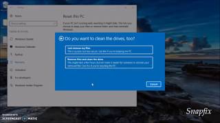 Windows 10 How to Reset Your Computer to Factory Settings [upl. by Pendleton]