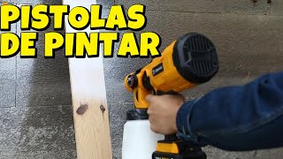 🖼️cuatro MEJORES Pistolas de Pintar BARATAS de ALIEXPRESS 2024🔥Pistola pulverizadora de pintura🎨 [upl. by Nnayelsel]