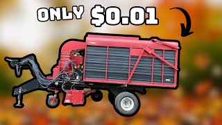 The CHEAPEST TowBehind Leaf Vacuum for Sale COME BUY IT [upl. by Dhu]