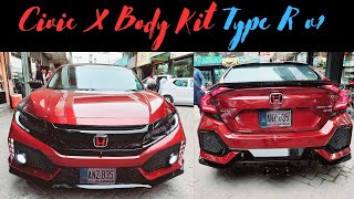 Honda Civic x Modified in Pakistan  Civic X Modifications  Car Modification in Pakistan [upl. by Cornia]