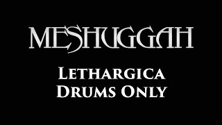 Meshuggah Lethargica DRUMS ONLY [upl. by Branch]