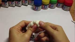 すけるくん Sukerukun mix TAMIYA Colors for making clay PART 2 [upl. by Enyrhtac256]