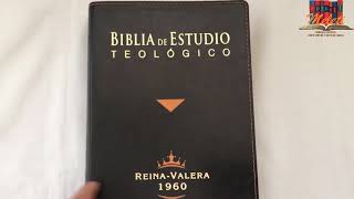 BIBLIA DE ESTUDIO TEOLÓGICO  RESEÑA [upl. by Ettelracs389]