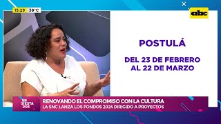 La Secretaría Nacional de Cultura lanza los fondos de Cultura 2024 dirigido a proyectos [upl. by Lledra450]