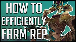 GET REPUTATION FAST amp EASY  How to Farm Shadowlands Rep [upl. by Aikenahs]